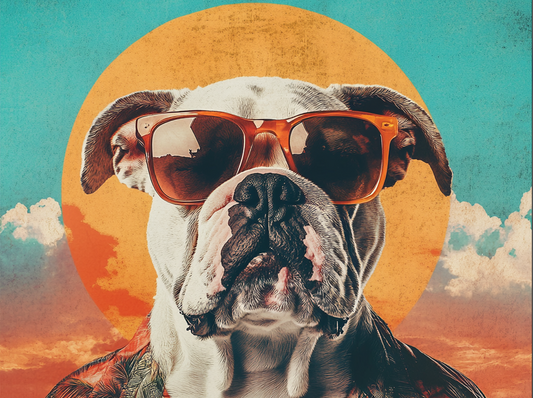 Embrace the Charm of the Bulldog Breeze Wall Art