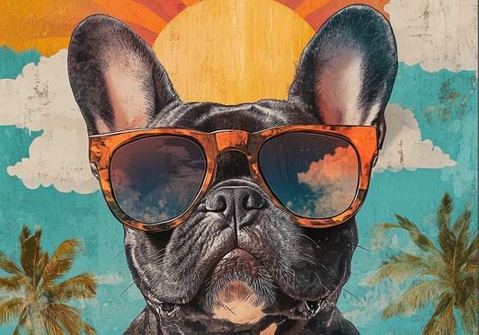 Sunkissed Vibes: The Frenchie in the Tropics