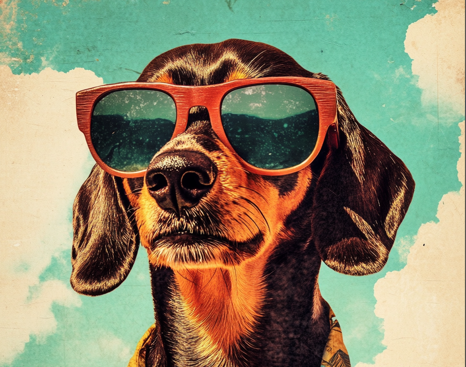 Chic Canine Vibes: Meet the Dapper Dachshund