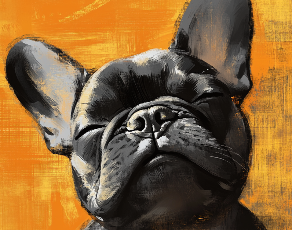 Frenchie Bliss: A Touch of Canine Charm for Your Space