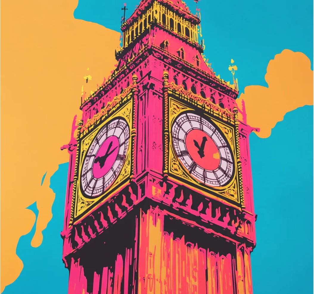 Vibrant Vibes: Big Ben Reimagined