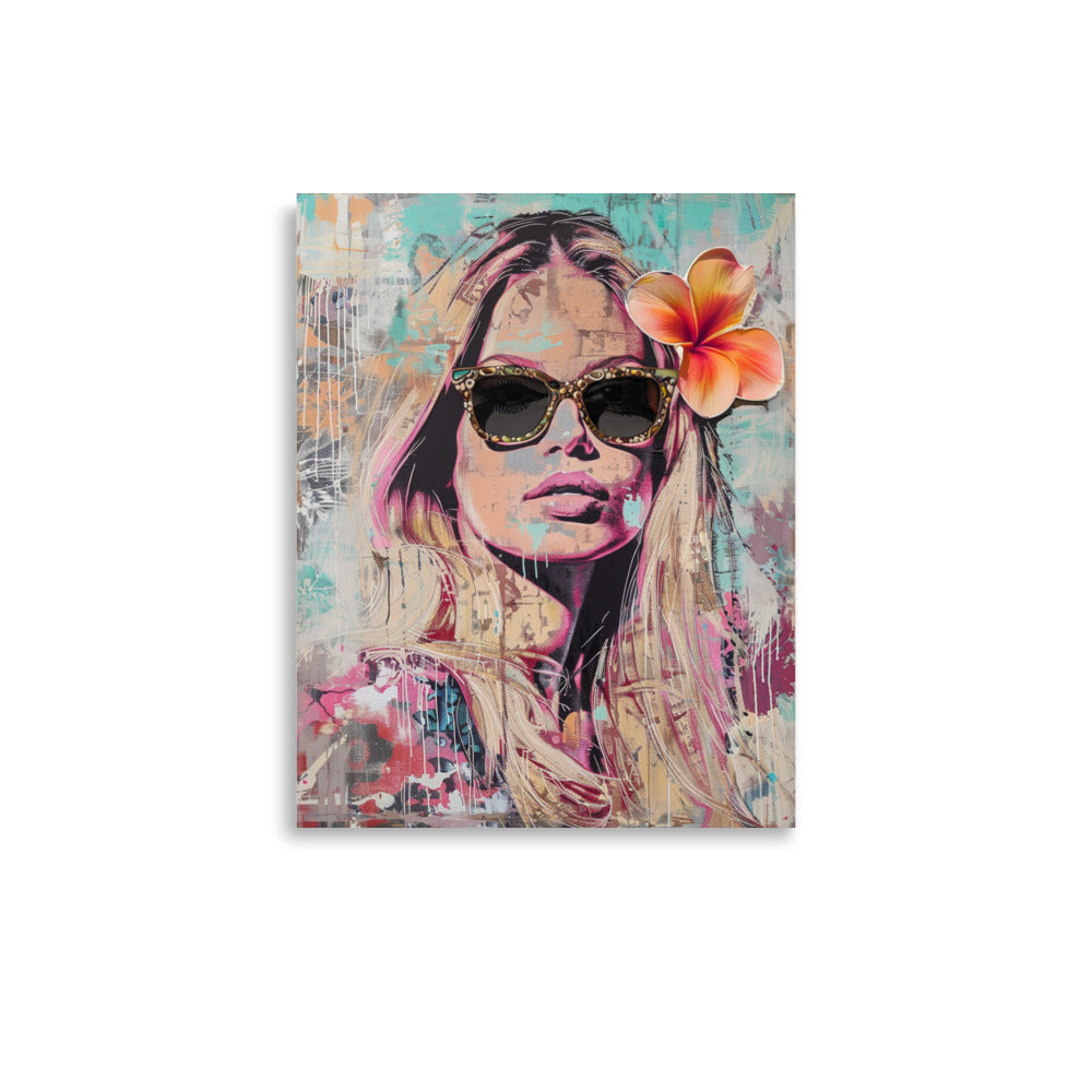 Pastel Brigitte Bardot Portrait