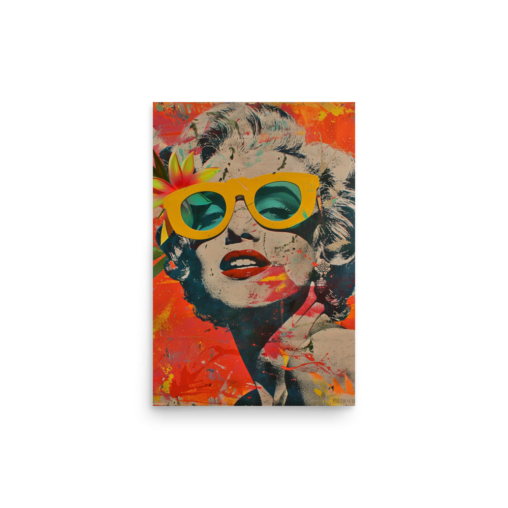 Bold Marilyn Monroe Portrait