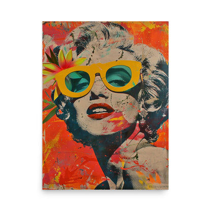 Bold Marilyn Monroe Portrait