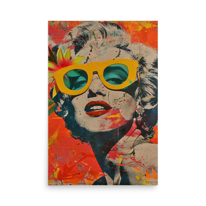 Bold Marilyn Monroe Portrait