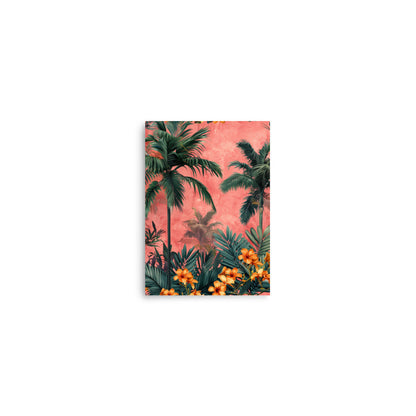 Exotic Floral Paradise: Tropical Flora on Coral