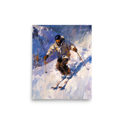 Alpine Rush: Dynamic Skiing