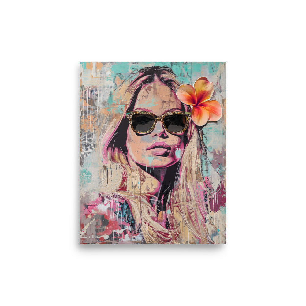 Pastel Brigitte Bardot Portrait