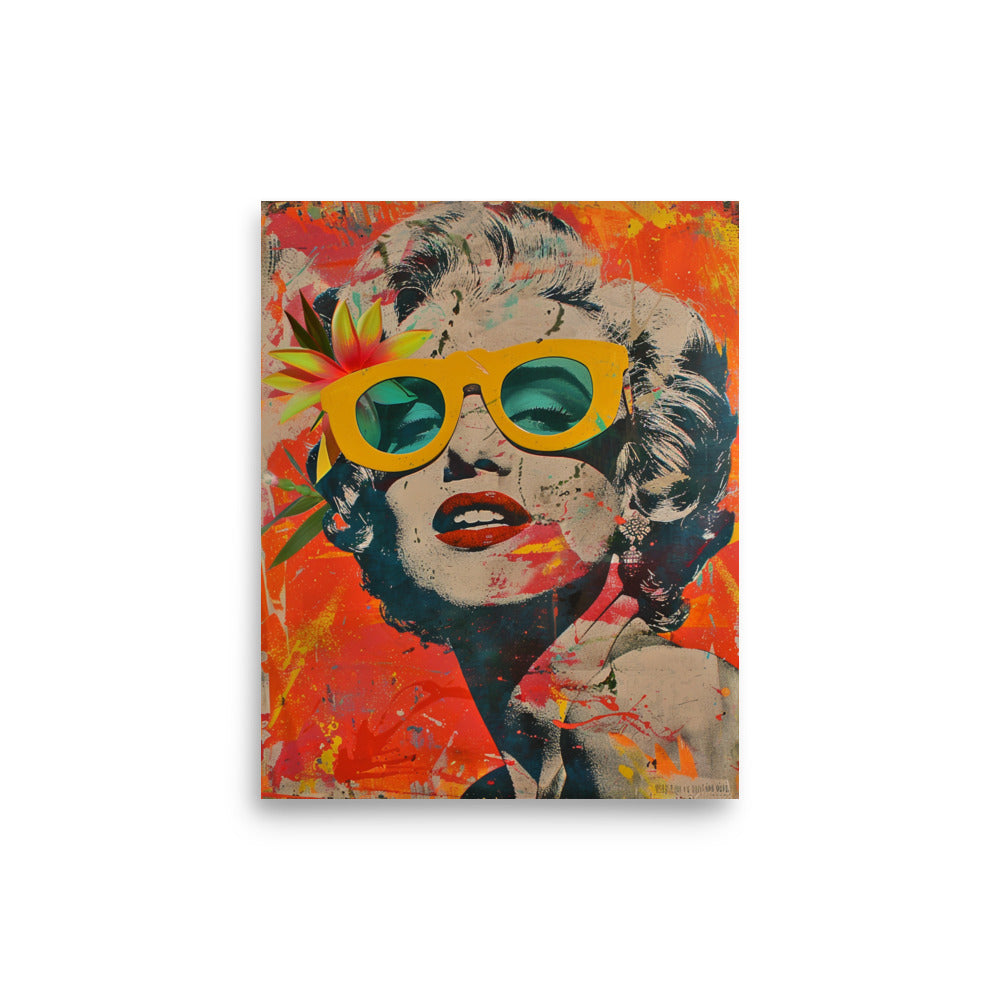 Bold Marilyn Monroe Portrait